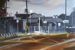 Ann-White-Crossing-the-Line-Evening-Oil